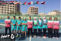 رقابت ملی پوشان تنیس مقابل بحرین و سوریه در روز نخست