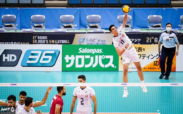 والیبال قهرمانی آسیا| چینی‌ها حریف ایران در نیمه نهایی شدند