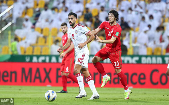 گزارش تصویری بازی امارات و ایران در مقدماتی جام جهانی