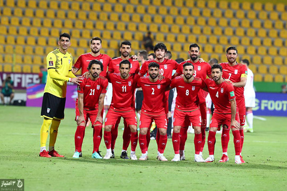 عکس تیمی ایران بازی امارات و ایران
