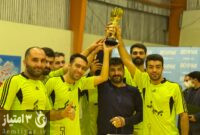 بهپاک ب قهرمان اولین دوره از مسابقات فوتسال “جام شهدای بسیج کارگری بهپاک”
