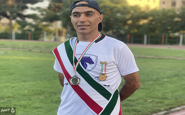 ثبت رکورد جهانی دویدن با طناب توسط ورزشکار ایرانی