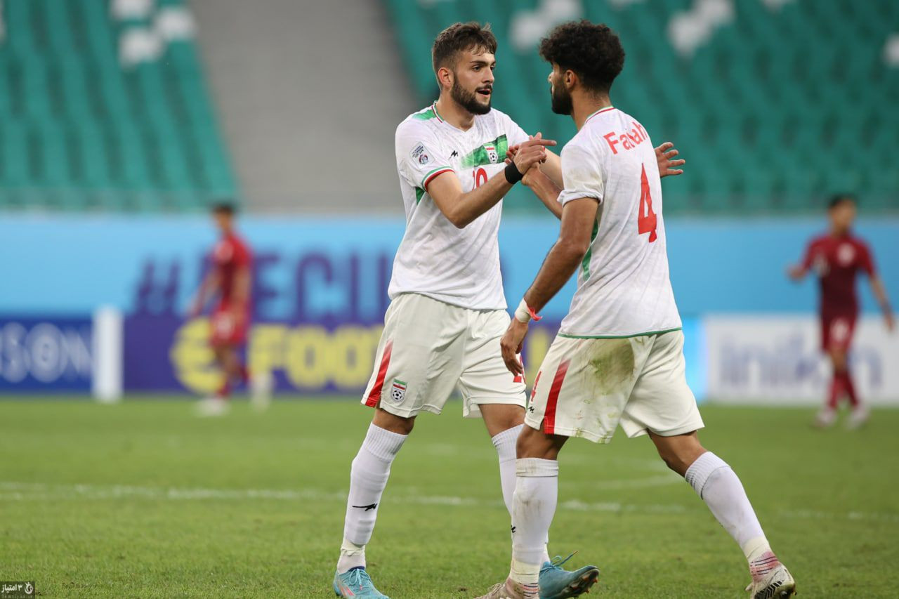 گزارش تصویری بازی امید ایران و امید قطر