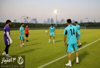 گزارش تصویری تمرین تیم ملی ایران در قطر