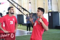 گزارش تصویری تمرین تیم ملی فوتبال ایران