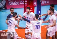 صعود والیبال ایران به فینال بازی های آسیایی هانگژو