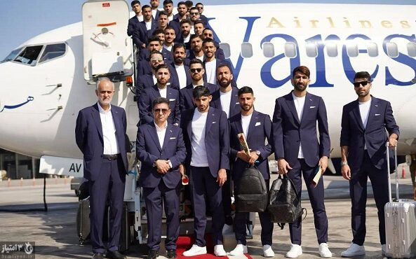 پرواز تیم ملی به قطر در پایان اردوی۶ روزه در کیش