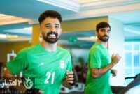 تمرین ریکاوری تیم ملی فوتبال ایران بعد بازی هنگ کنگ