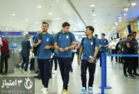 تیم ملی فوتبال ایران وارد هنگ کنگ شد